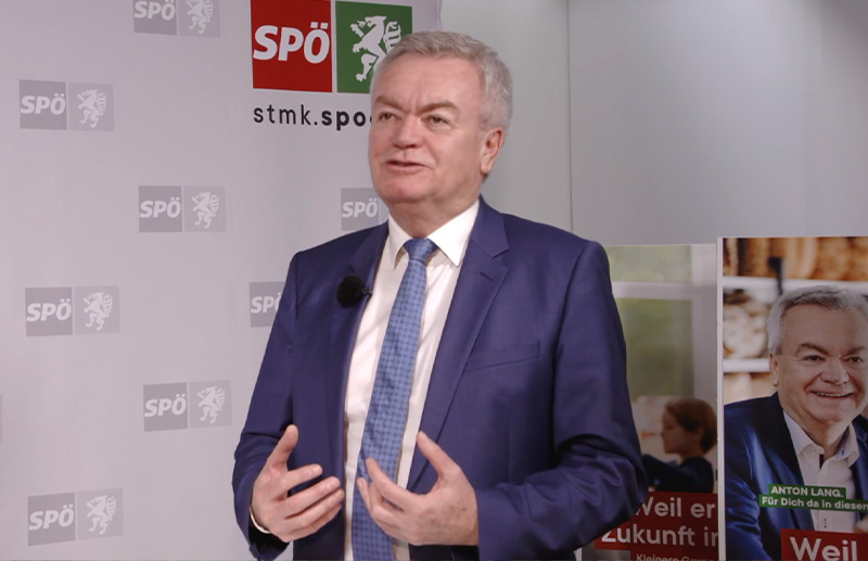 Superwahljahr: SPÖ-Spitzenkandidat Anton Lang im Interview